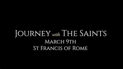 St Frances Of Rome Journey With The Saints 3922 Youtube