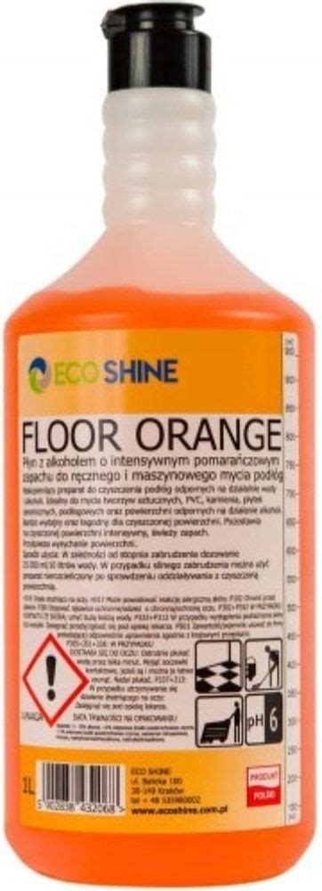 Ecoshine Eco Shine Floor Orange 1L Płyn Do Mycia Podłóg Opinie i