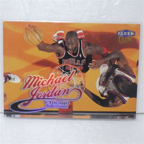 Michael Jordan Fleer Ultra Career Highlights Chicago Bulls