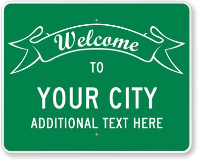 City Limit Signs | Made In USA