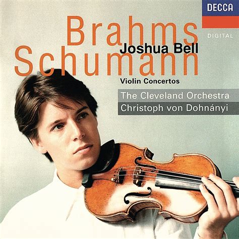 Concertos Pour Violon Bell Joshua Violon Brahms Johannes