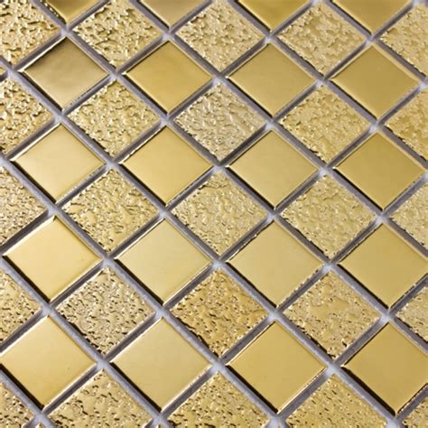 White And Gold Tile Decoomo