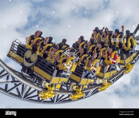 The World Record Breaking Rollercoaster The Smiler At Alton Towers