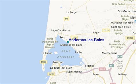 Andernos-les-Bains Tide Station Location Guide