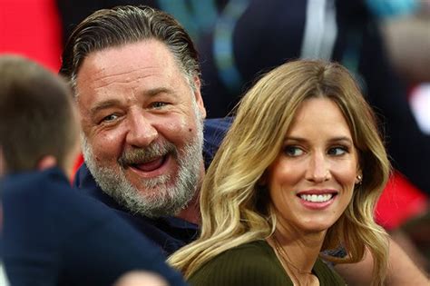 Russell Crowe, 57, makes very rare public appearance with 31-year-old girlfriend | HELLO!