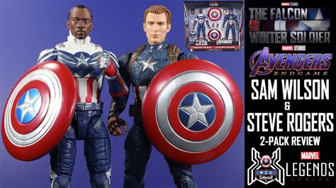 Marvel Legends Captain America Sam Wilson Steve Rogers Falcon Winter