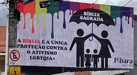 Igreja que fez outdoor contra ativismo LGBT perde ação na Justiça e é