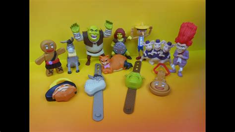 2010 McDONALD'S HAPPY MEAL BOX SET OF 12 DREAMWORK'S SHREK FOREVER ...