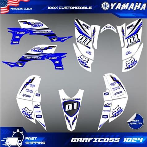 Yamaha YFZ 450 Graphics Kit 2003 2004 2005 2006 2007 2008 Stickers