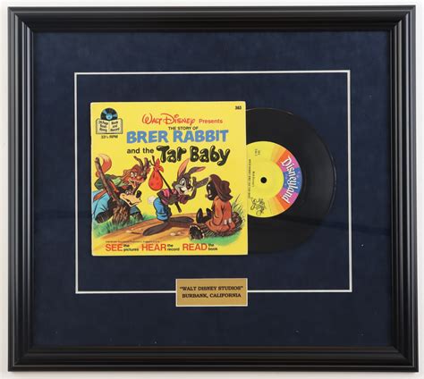 Walt Disney S Brer Rabbit And The Tar Baby Custom Framed LP Record