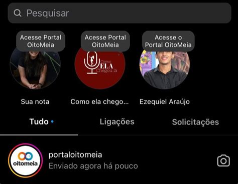 Instagram Atualiza Aplicativo Notas Em Aba De Mensagens E Outras