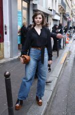 Thomasin Mckenzie At Chloe Womenswear F W Show At Paris Fashion