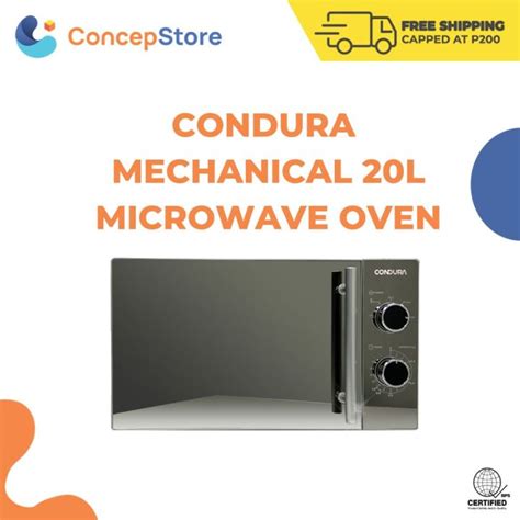 Condura 20l Mechanical Microwave Oven Lazada Ph