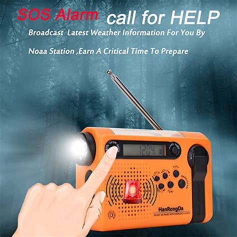 Junshuntong Portable Solar Crank Radio Hrd Emergency Hand Crank