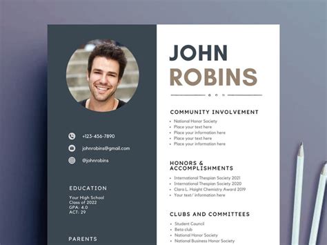 Fraternity Resume Template Canva Fraternity Rush Resume 2024