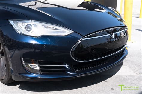 2012 2016 Tesla Model S Front Bumper Refresh Facelift By T Sportline