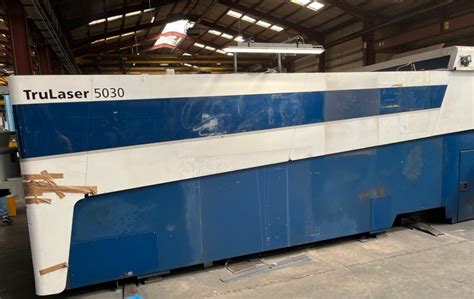 Trumpf TruLaser 5030 FIBER L56 5kW Laser Cutting Machine Used