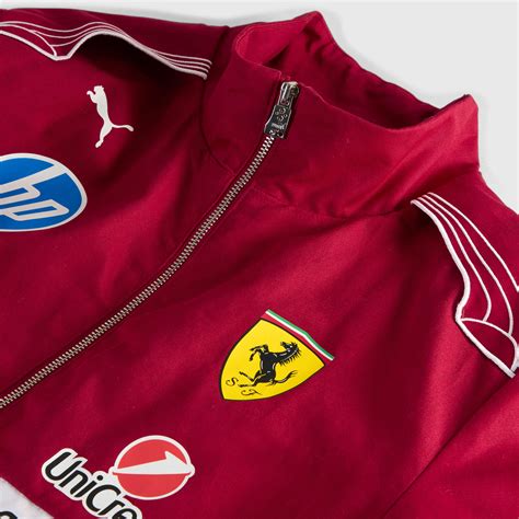 PUMA 2025 Team Racing Jacket - Scuderia Ferrari F1 | Fuel For Fans