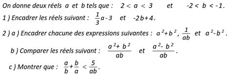 Calcul Dans Ir Exercice Me Ann E Secondaire