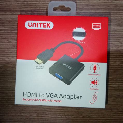 Đầu chuyển đổi HDMI sang VGA Unitek Y 6333 MayChieuCu Net