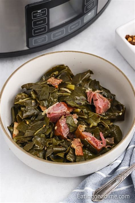 Crock Pot Collard Greens Recipe Eating On A Dime