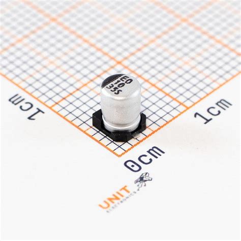 Capacitor Electrolítico 10uf 35v Smd Unit Electronics