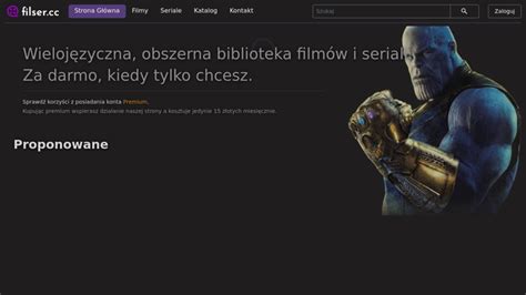 Filser Cc Najlepsza Strona Z Filmami I Serialami Online