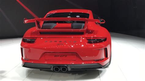 Porsche Gt In Video Dal Salone Di Ginevra