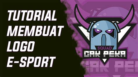 Cara Membuat Logo Mascot Team E Sport Pekka Di Android Logo Tutorial