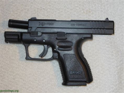 Gunlistings.org - Pistols Springfield Armory XD-40 Sub-Compact - Excellent