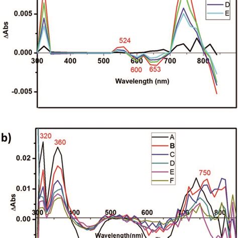 A Nanosecond Time Resolved Transient Difference Absorption Spectra Of