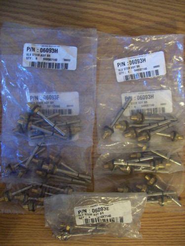 Amerex Fire Extinguisher Valve Stem Part 06093 6 Pkgs Of 6 Pcs 1 Pkg