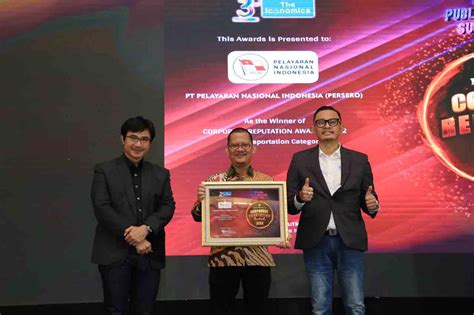 FOTO PT PELNI Raih Penghargaan Corporate Reputation Awards 2022