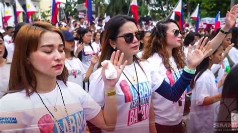 Opening Prayer Sa Pagsisimula Ng Laban Kasama Ang Bayan Prayer Rally Day 6