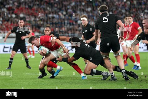 Nuovi Zelanti Aaron Fabbro Durante La Coppa Del Mondo Di Rugby Immagini