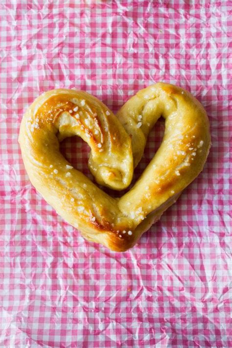 Heart Shaped Homemade Pretzels My Name Is Snickerdoodle