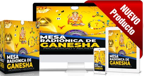 Mesa Radiónica de Ganesha para la prosperidad