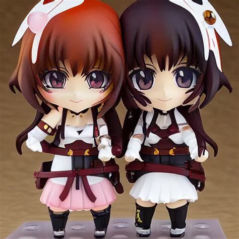 Nendoroid Eyes Kawaii Chibi Female Explorer Dark Red Stable