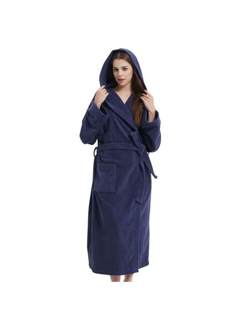 Women S Hooded Terry Cloth Robe