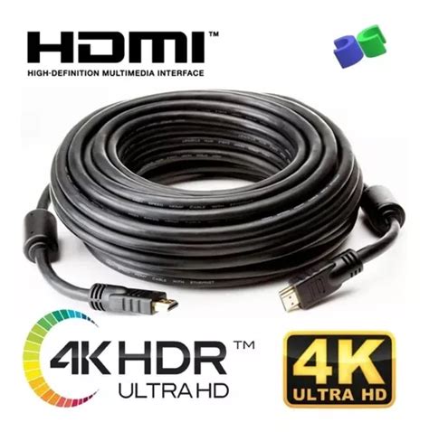 Cable Hdmi De Metros K Ultra Hd Mercadolibre