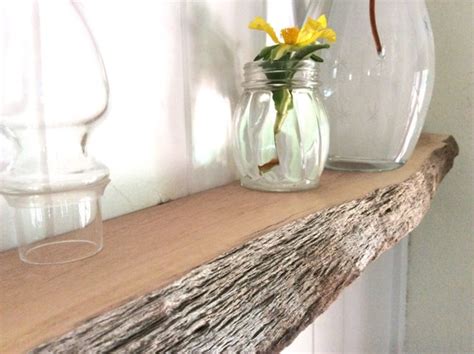 Floating Shelves Driftwood Look Live Edge Long Narrow Wood