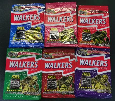 Star Wars Trilogy Special Edition Walkers Crisps Packet 30g 1997 Choice