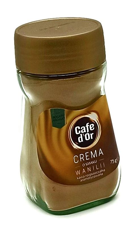 Kawa Rozpuszczalna Cafe D Or Crema 75 G Wanilia 14521383959 Allegro Pl