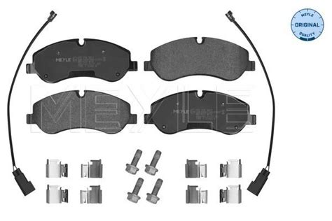 MEYLE Bremsbelagsatz Scheibenbremse 025 256 0217 KFZ 5777446