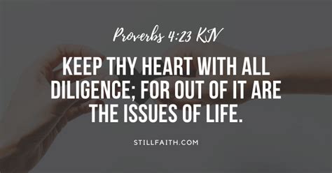 100 Bible Verses About Guarding Your Heart Kjv Stillfaith