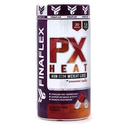 Finaflex Px Heat Capsules Pro Xanthine Non Stimulant Thermogenic Ebay