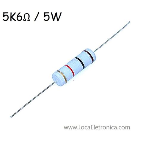 Resistência De Fio 5k6 5w