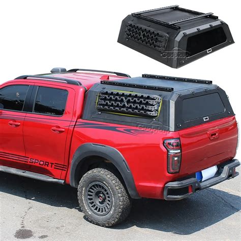 Pickup Truck Topper Hardtop With Emergency Recovery Board Hard Top Navara Canopy For Nissan