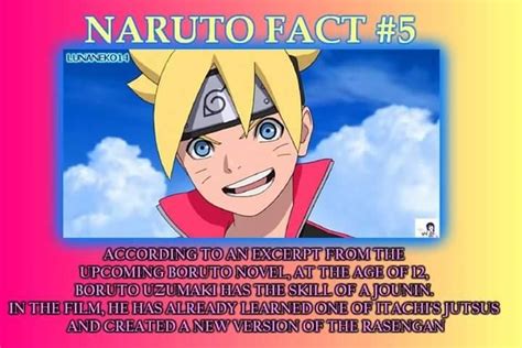 An Image Of Naruto Fact From The Anime