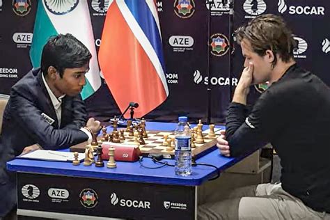 Chess World Cup Chess 2nd Game Of Final Between Rameshbabu